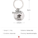 Graduation Season Gift Class Of Stainless Steel Keychain