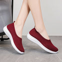 Flat Casual, Breathable And Lightweight Women's Shoes