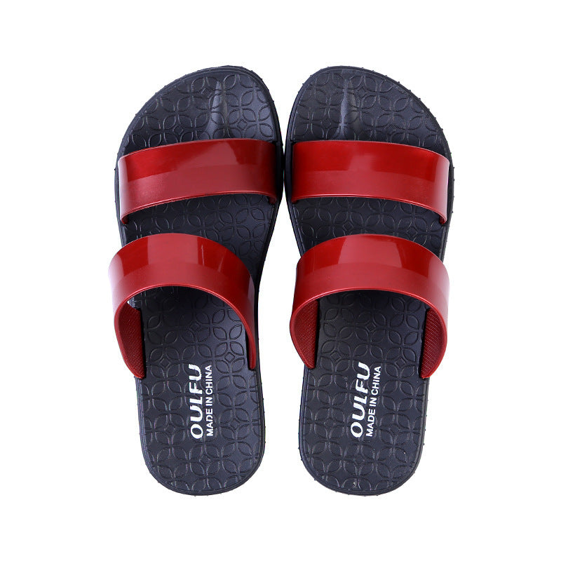 Casual sandals and slippers soft bottom non-slip slippers