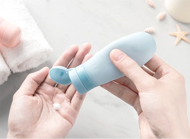 Bottled travel cosmetics silicone bottle storage bottle