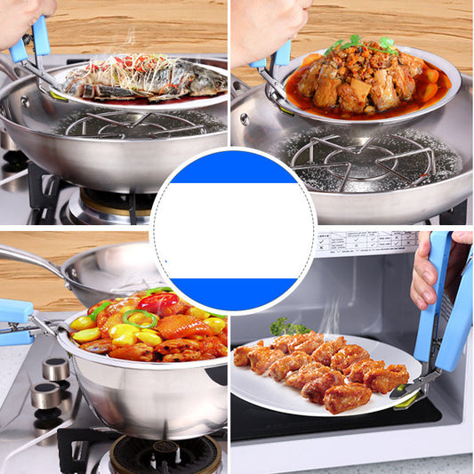 Creative Kitchen Gadget Stainless Steel Tray Holder