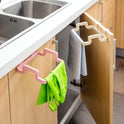 Eco-Friendly Kitchen Door Back Hanging Style Cabinet Stand Trash Garbage Bags Support Holder