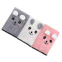 Coral Velvet Bath Towel Two-piece Towel Rabbit Ears Koala Bear Gift Box