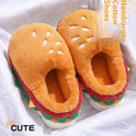 Cartoon Non-slip Plush Warm Keeping Heel Cover Cotton Slippers