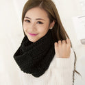 Women's Padded Warm And Cold-proof Hooded Scarf