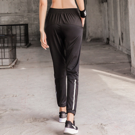 Night running pace yoga gym 9-point pants