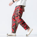 Chinese style small foot lantern nine pants