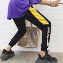 Harajuku bf wind port ins super fire casual sports pants tide loose student street couple ulzzang men's trousers