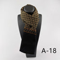 Men's Double Layer Washed With Cashmere Scarf Warm