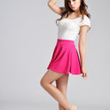 Spring and summer new Korean version of the high waist pettiskirt sun skirt anti-light safety half-length skirt explosion