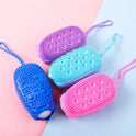 Silicone bath brush