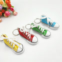 Mini Canvas Shoe Keychain Bag Clothing Pendant