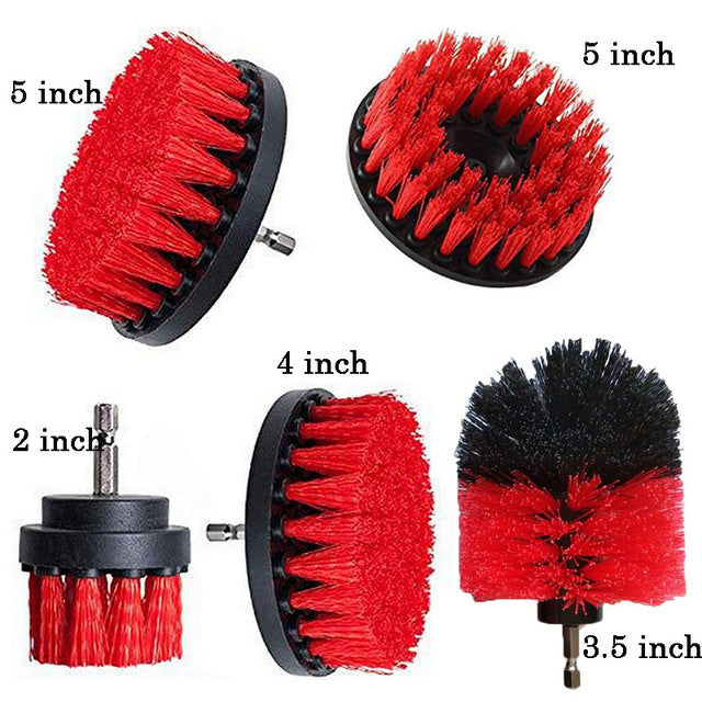 Clean Kitchen Floor, Multifunctional Electric Drill Brush For Automobile Tires