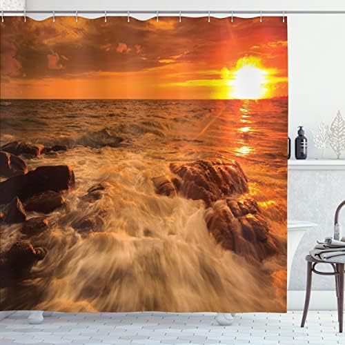 Interesting Shower Curtain Punch-free Decoration