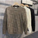 Men's Round Neck Long Sleeve Bottoming Shirt Sweater