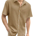 Men's Fashion Short-sleeved Commuter Shirt Casual