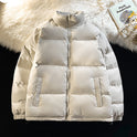 Men's Loose Cotton Jacket Coat Winter Cotton Dress