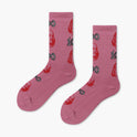 Creative And Minimalist Printed Casual Breathable Mid Length Socks