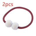 Magnetic Curtain Tiebacks Pearl Beads