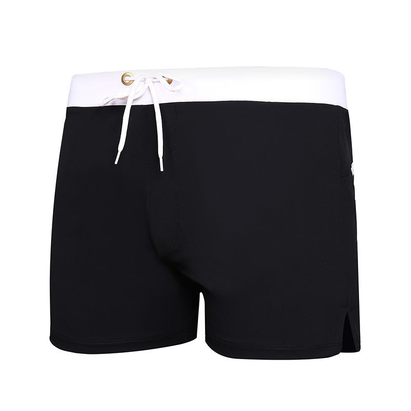 Men's Color Matching Beach Swim Trunks