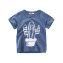 Summer Boys' New Style Children's T-Shirt Short Sleeve Top