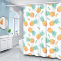 Cartoon Fruit Series Shower Curtain Set