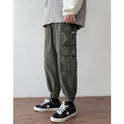 Autumn Men's Casual Pants Loose Straight Ulzzang Pants All-Match Overalls