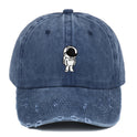 Spaceman Washed-out Vintage Distressed Baseball Cap