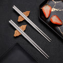 Stainless Steel Hollow Chopsticks