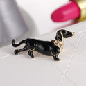 Diamond Paint Personality Puppy Brooch