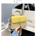 Handbag Western Style One-shoulder Versatile Woven Bag