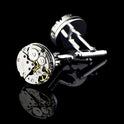 Mechanical Movement French Shirt Cufflinks