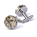 Mechanical Movement French Shirt Cufflinks