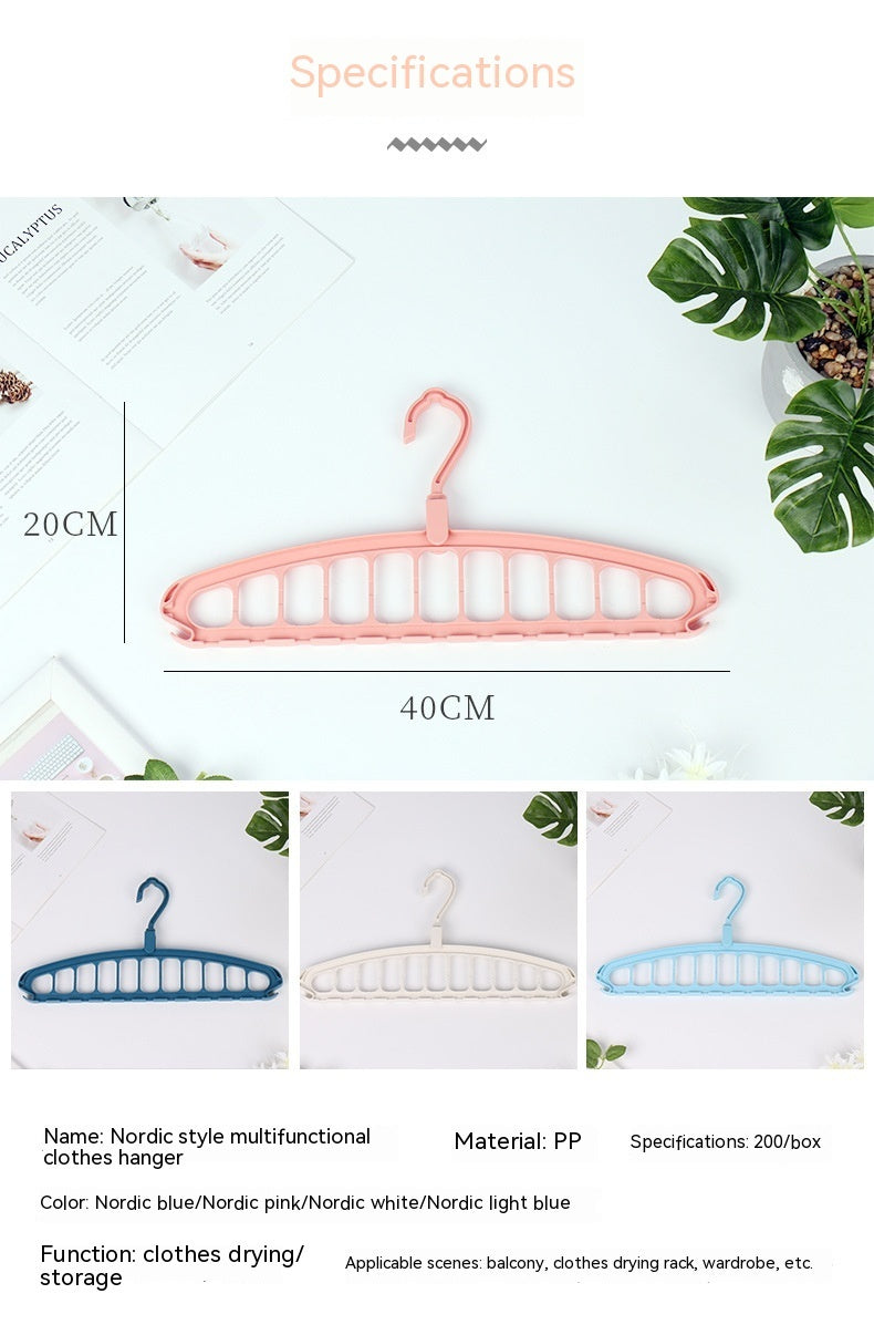 Home Non-slip Magic Folding Clothes Hanger