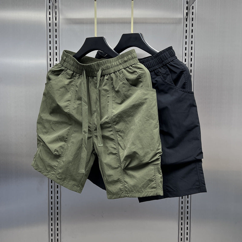 Big Workwear With Pocket Shorts Men's Quick-dry Casual Shorts