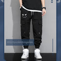 Spring And Autumn Men's New Trendy Loose Cargo Pants Versatile Outdoor Multi-pocket Leisure