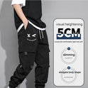 Spring And Autumn Men's New Trendy Loose Cargo Pants Versatile Outdoor Multi-pocket Leisure