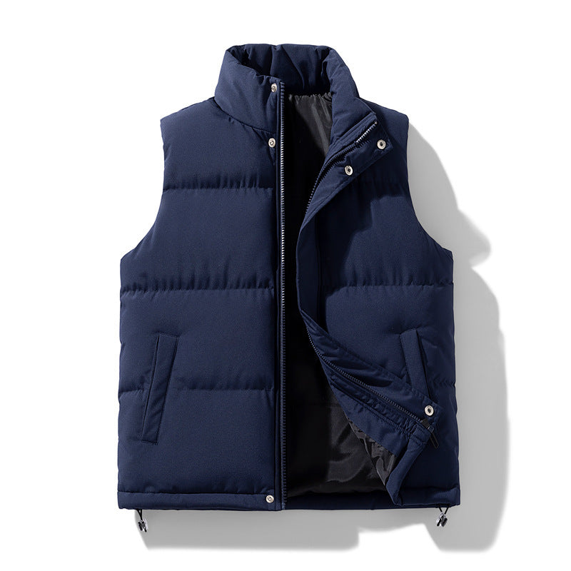 Men's Vest Coat Cotton Coat Warm Padded Jacket