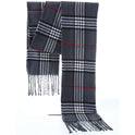 Cashmere warm fashion plaid ladies bib