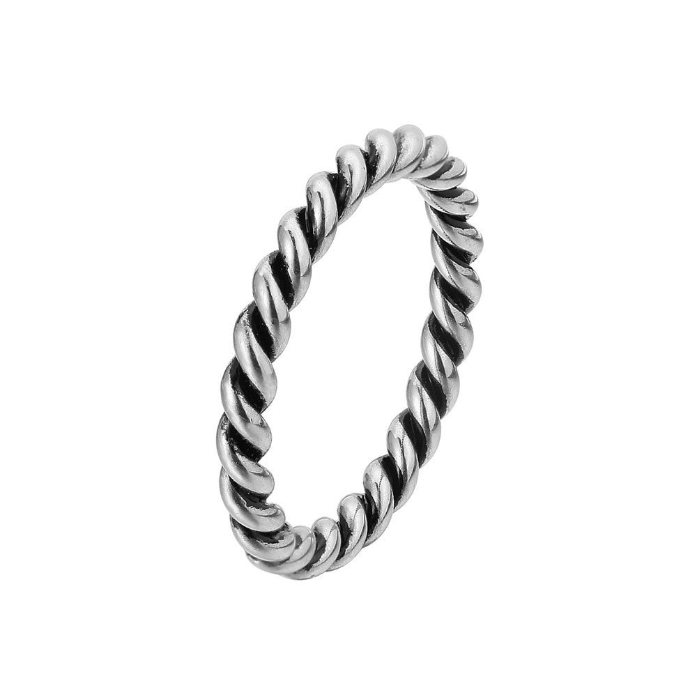 Personality Retro Steel Titanium Steel Ring