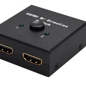 HDMI two-way two in one out switch