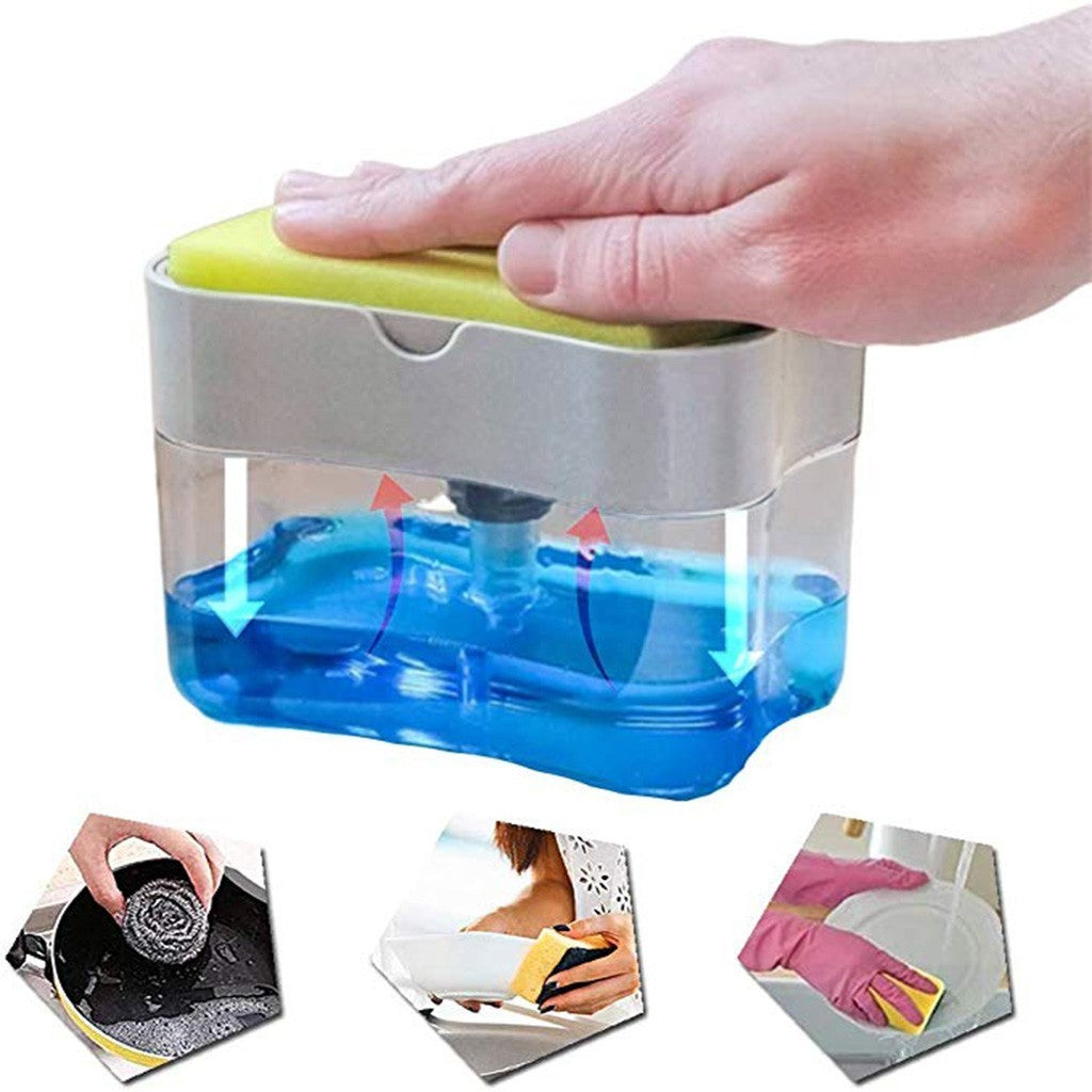 Household brush pot presser dish wash dish brush