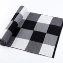 Men's scarf wool plaid scarf scarf winter scarf processing wholesale gift ladies knitting stitching