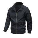 Men's Jacket Fashion Polo Collar Youth Warm