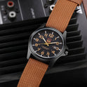 Braided Nylon Strap Men's Calendar Sports Quartz Watch