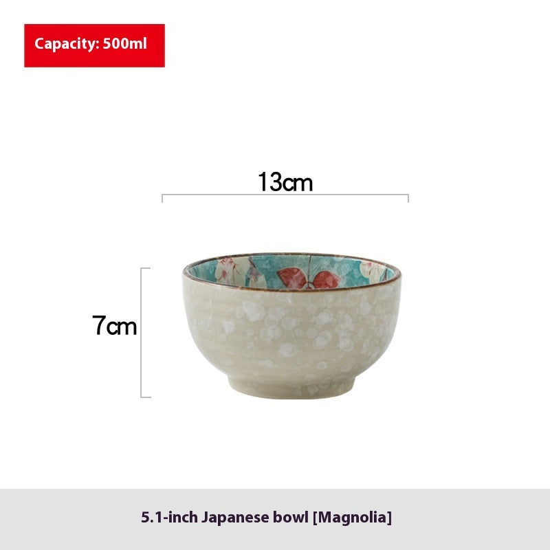 Breakfast Bowl Ceramic Noodle Bowl Household