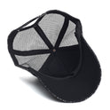 Distressed Mesh Breathable Thin Summer Sun Protection Sun Hat Baseball Cap