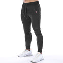 Solid Color Zip Pocket Sports Trousers