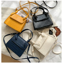 Small square bag retro armpit bag women''s bag