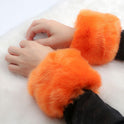 Fur Sleeves, Wrist Cuffs, Fur Wristbands, Plush Bracelet Sleeves, Belts